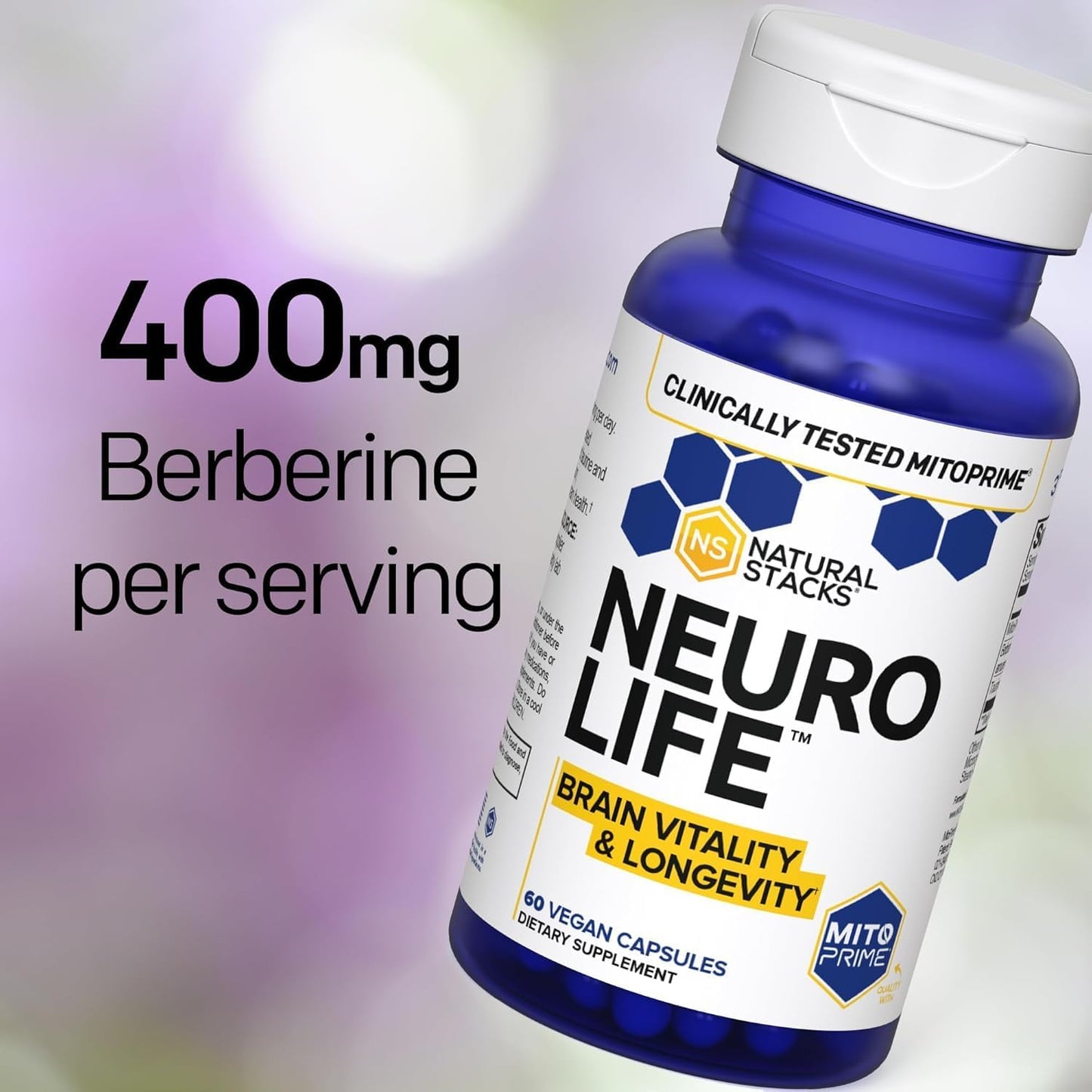 NeuroLife & Resveratrol Supplement Bundle - Promotes Longevity & Cognitive Health - 120 Capsules