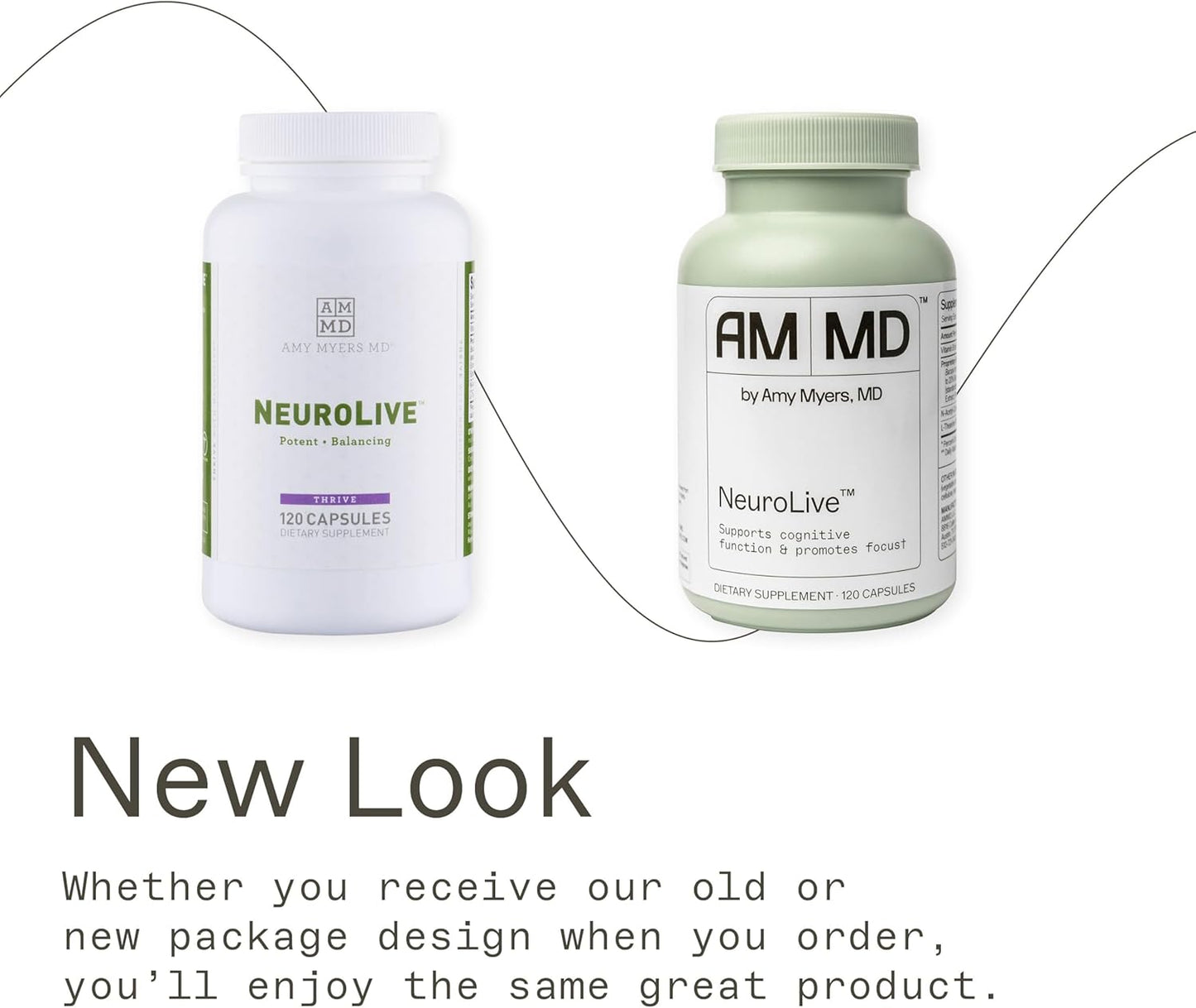 NeuroLive Brain Cell Membrane Supplement with Vitamin B6 & Ginkgo - Support Healthy Brain Tissue & Blood Flow - 120 Capsules