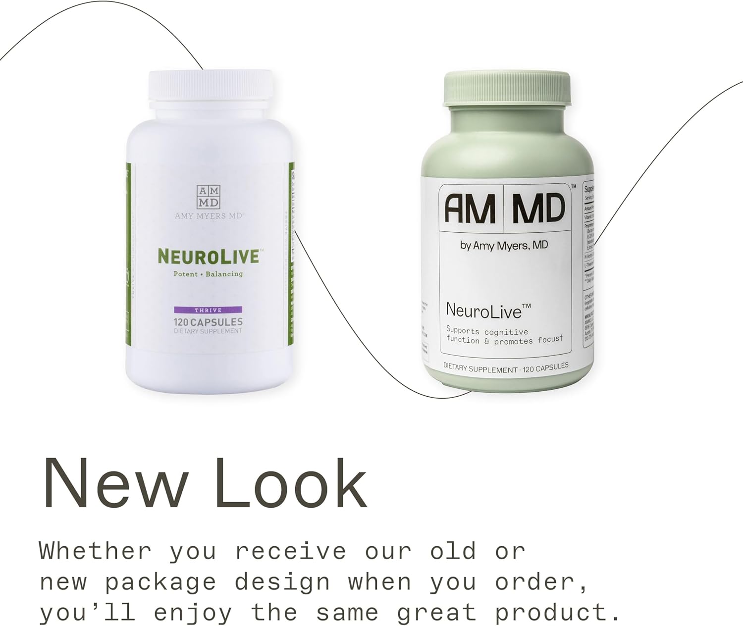 NeuroLive Brain Cell Membrane Supplement with Vitamin B6 & Ginkgo - Support Healthy Brain Tissue & Blood Flow - 120 Capsules