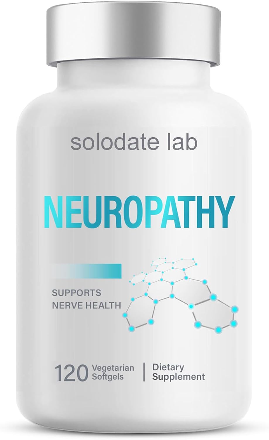 Neuropathy Support Supplement with 600mg Alpha Lipoic Acid - Max Strength Nerve Relief for Feet, Hands, Toes, Back, Neck