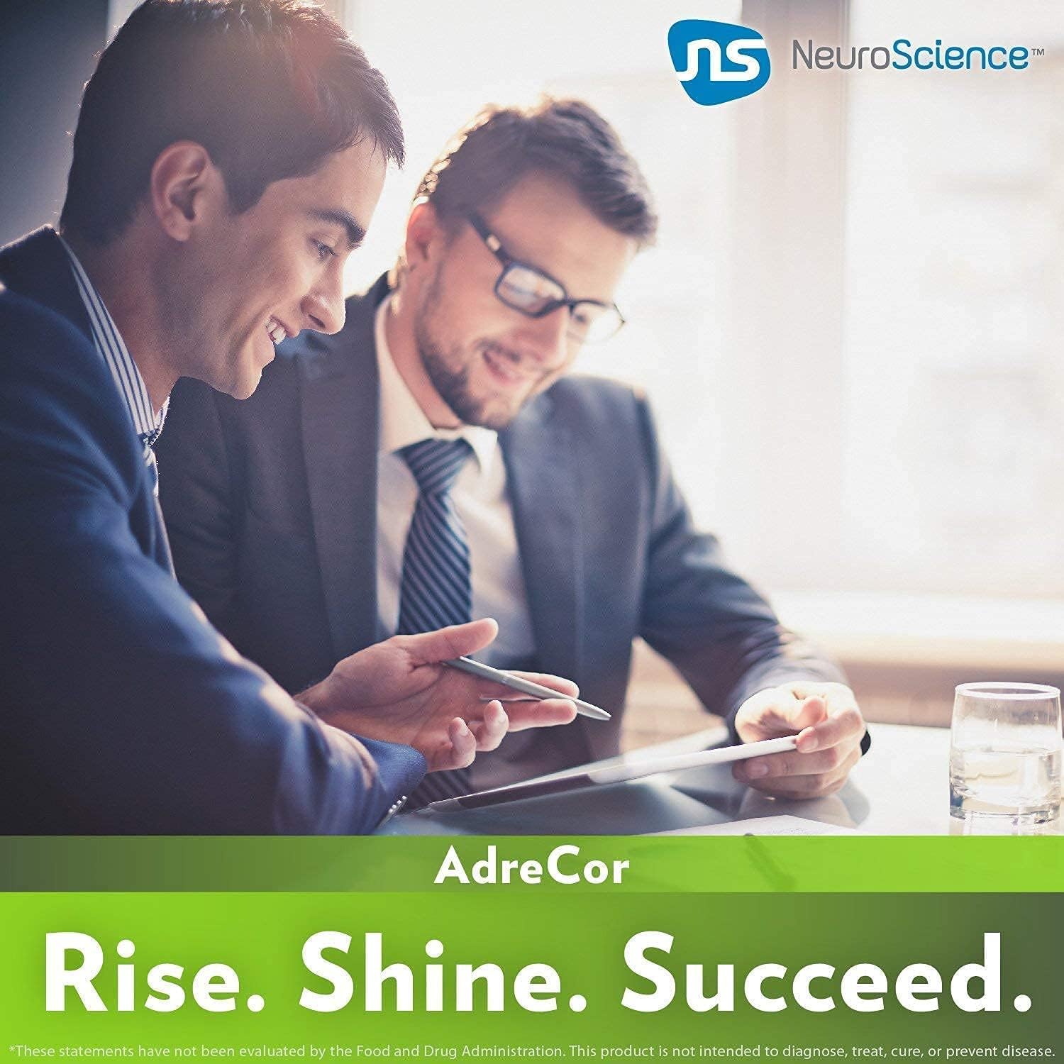 NeuroScience Mood and Adrenal Support Bundle - AdreCor and TravaCor (240 Capsules Total)