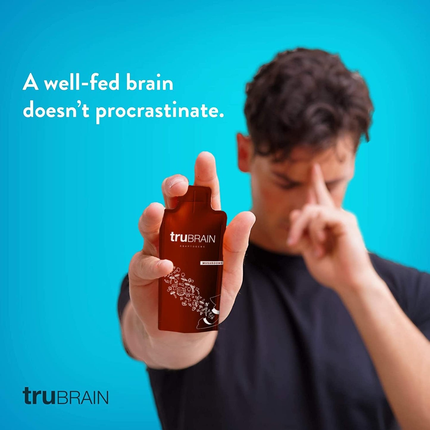Neuroscientist-Designed TruBrain Nootropic Drink for Improved Memory and Mental Output - Supplement