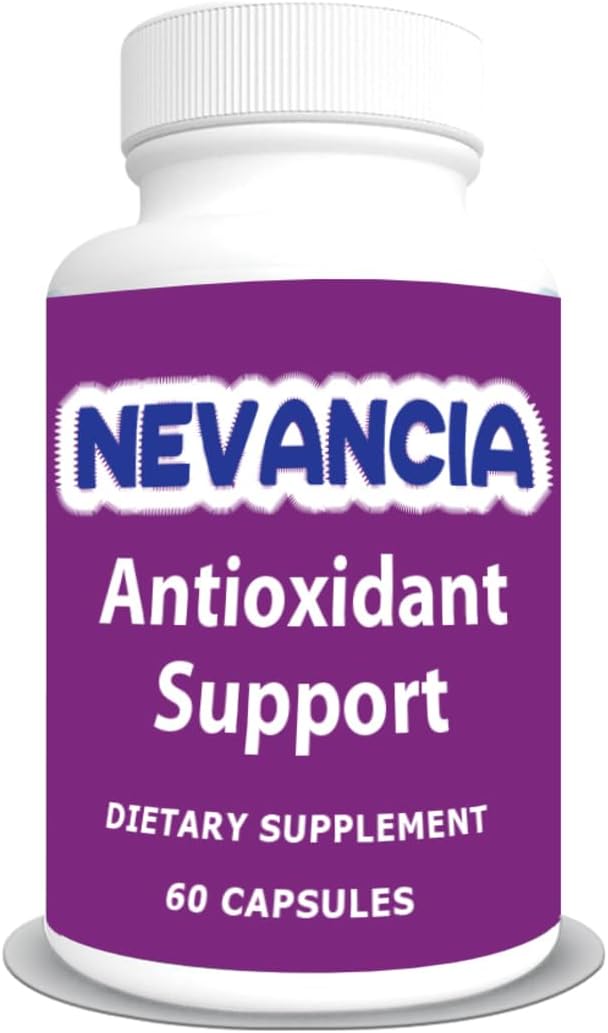 Nevancia Antioxidant Support Capsules with Resveratrol for Heart, Immune, and Brain Health - 60 Count
