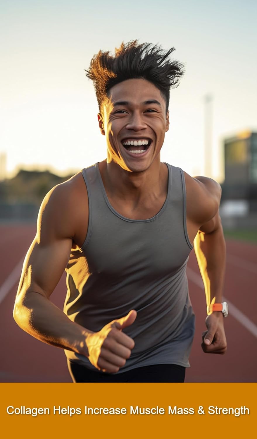 Nevancia Collagen Gummies with Collagen Peptide, Vitamins for Glowing Skin, Fuller Hair, Strong Nails, Joint Health - 60 Gummies