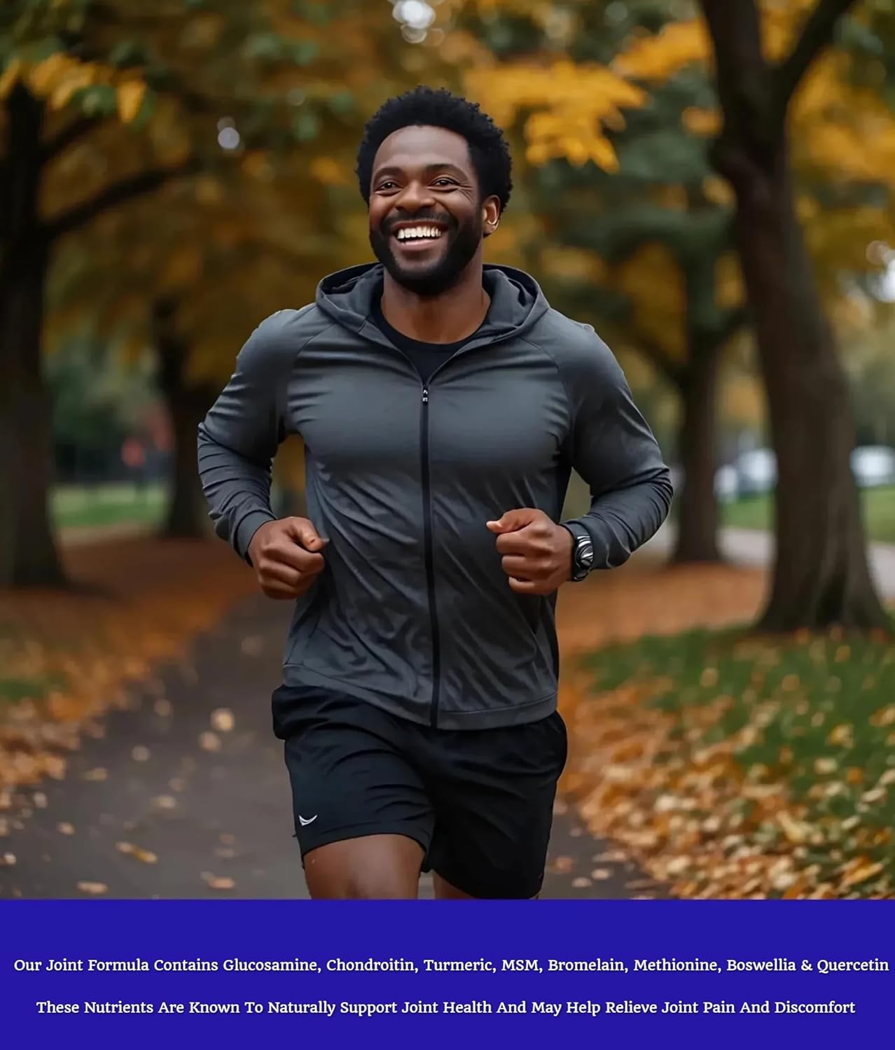 Nevancia Ultra Joint Support Capsules with Glucosamine, Chondroitin, Turmeric, MSM & Boswellia for Joint Health, Comfort, Mobility & Stability - 60 Caps, 20-Day Supply