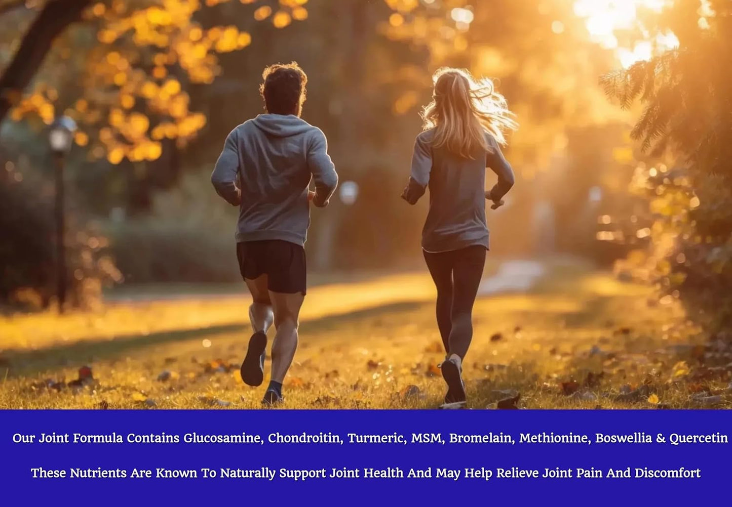 Nevancia Ultra Joint Support Capsules with Glucosamine, Chondroitin, Turmeric, MSM & Boswellia for Joint Health, Comfort, Mobility & Stability - 60 Caps, 20-Day Supply