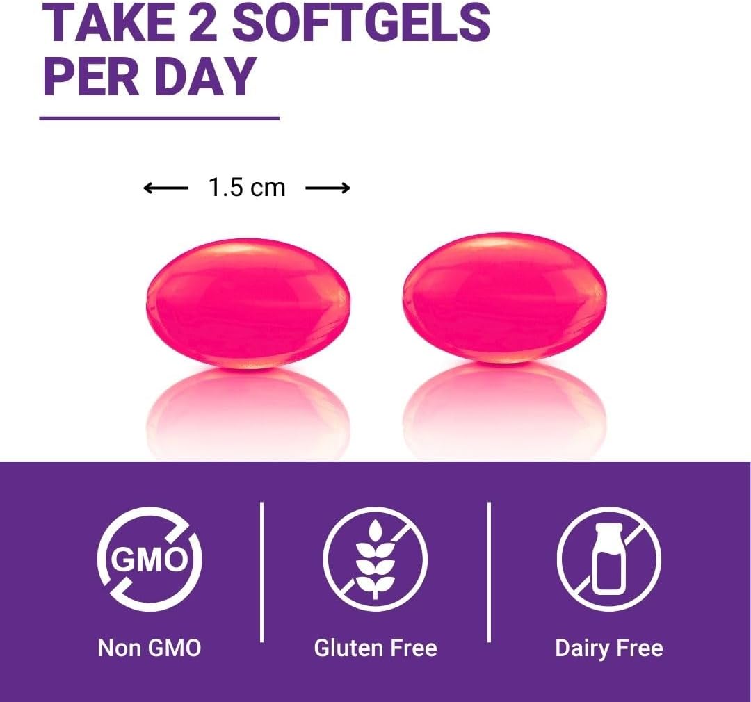 New Roots Coenzyme Q10 (CoQ10) 200 mg Softgels - Heart Health & Energy Support - Doctor Formulated - Natural Fermentation - 30-Day Supply