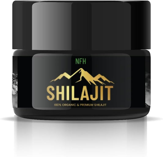 NFH Pure Himalayan Shilajit Resin Supplement | Supports Vitality & Immunity | Authentic Gold Grade | Fulvic Acid & Trace Minerals | 5g