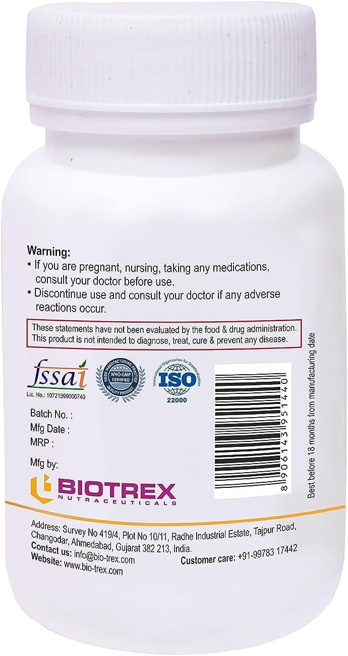 Niacin 14mg with Inositol 50mg - Vitamin B3 Supplement - 60 Vegan Capsules