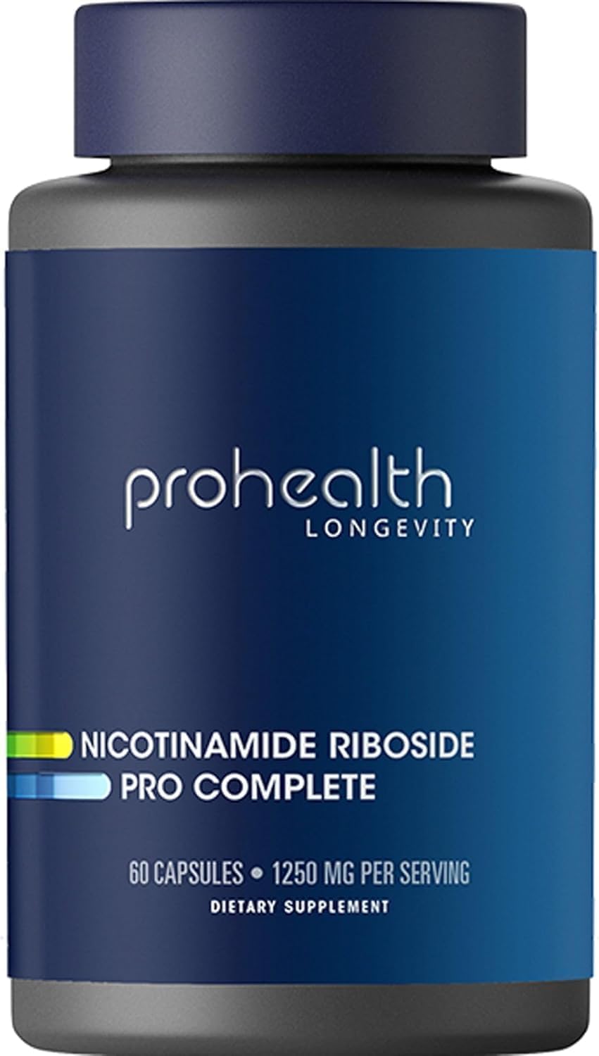 Nicotinamide Riboside Pro Complete NAD Supplement - 690mg NMN Equivalent - 30 Servings