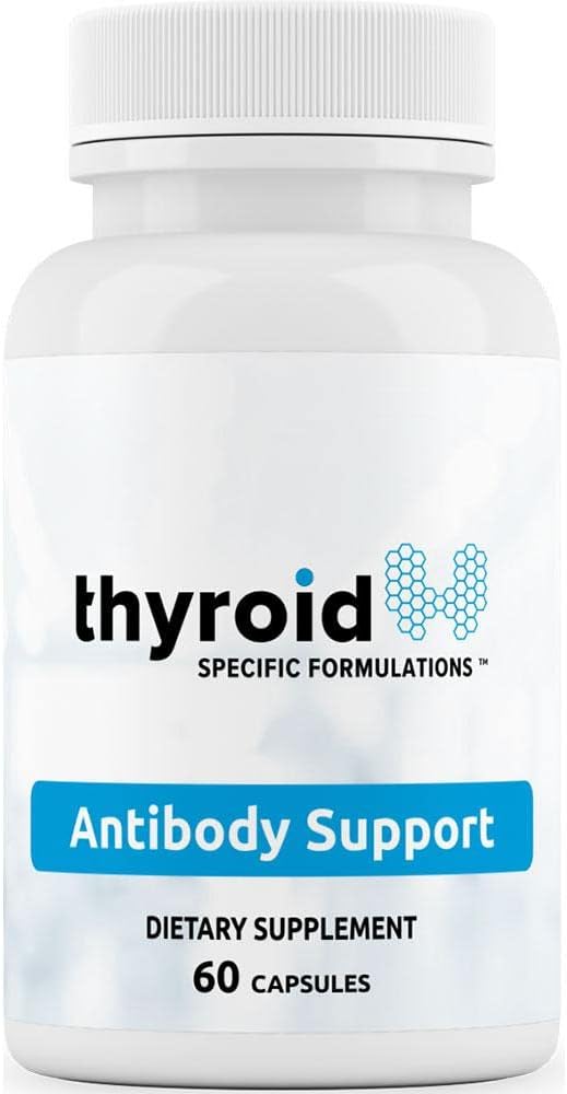 Nigella Black Cumin Seed & Selenium Thyroid Antibody Support Formula - Support for Lowering Thyroid Antibodies & Cells