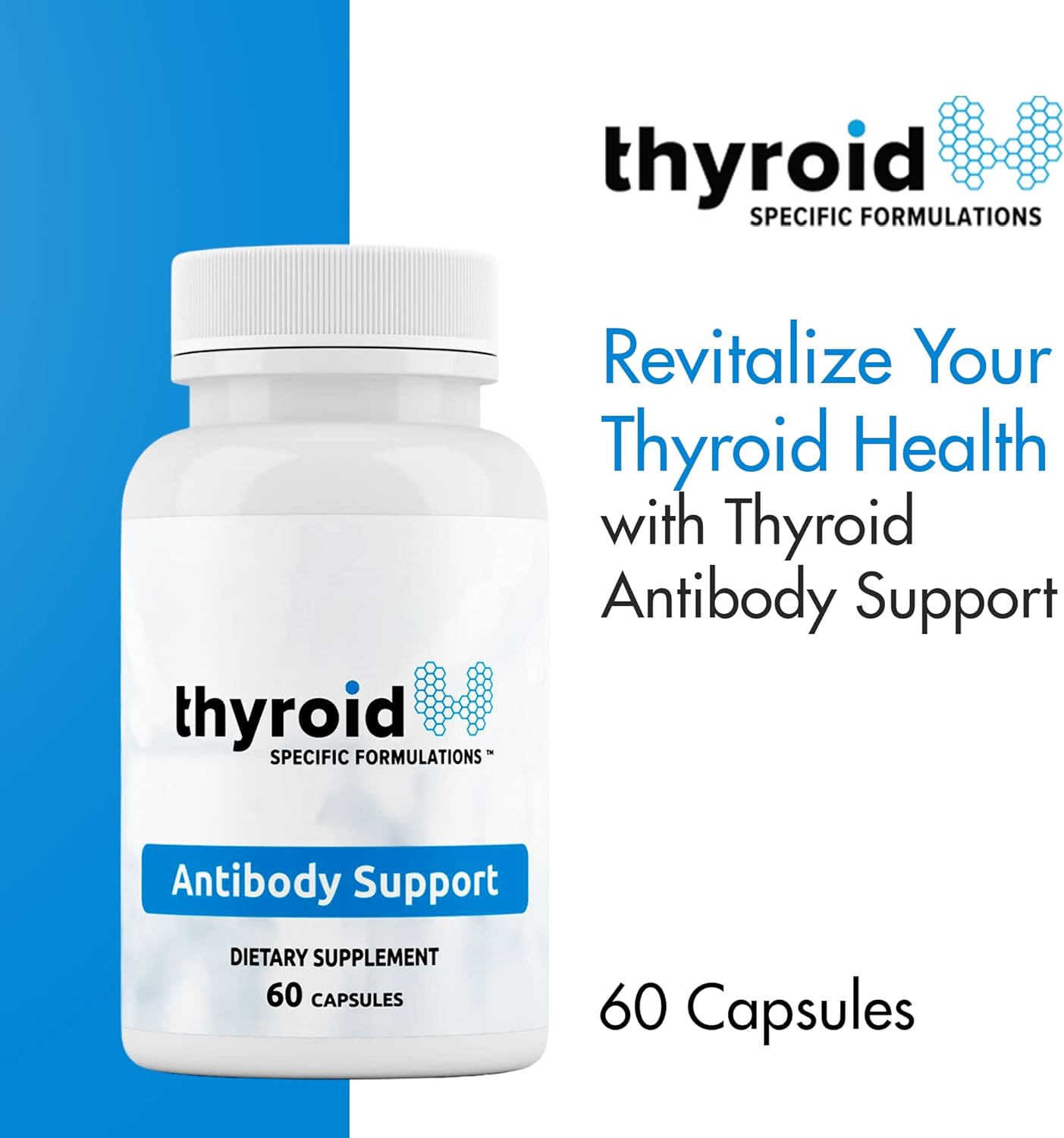 Nigella Black Cumin Seed & Selenium Thyroid Antibody Support Formula - Support for Lowering Thyroid Antibodies & Cells