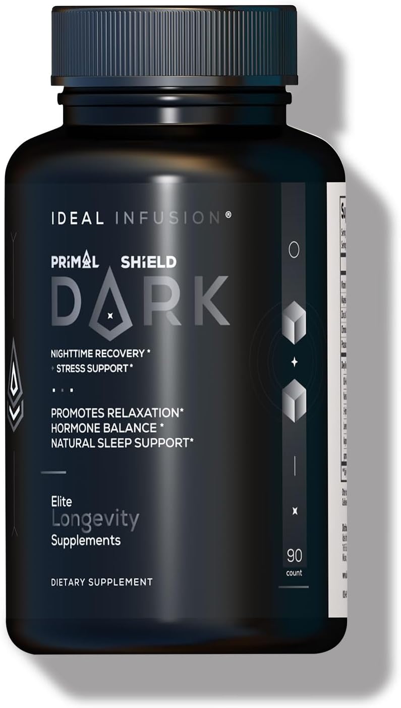 Nighttime Recovery & Deep Sleep Supplement with Magnesium Glycinate and KSM-66 for Relaxation and Stress Support - Vegan Formula for Muscle Cramp Relief