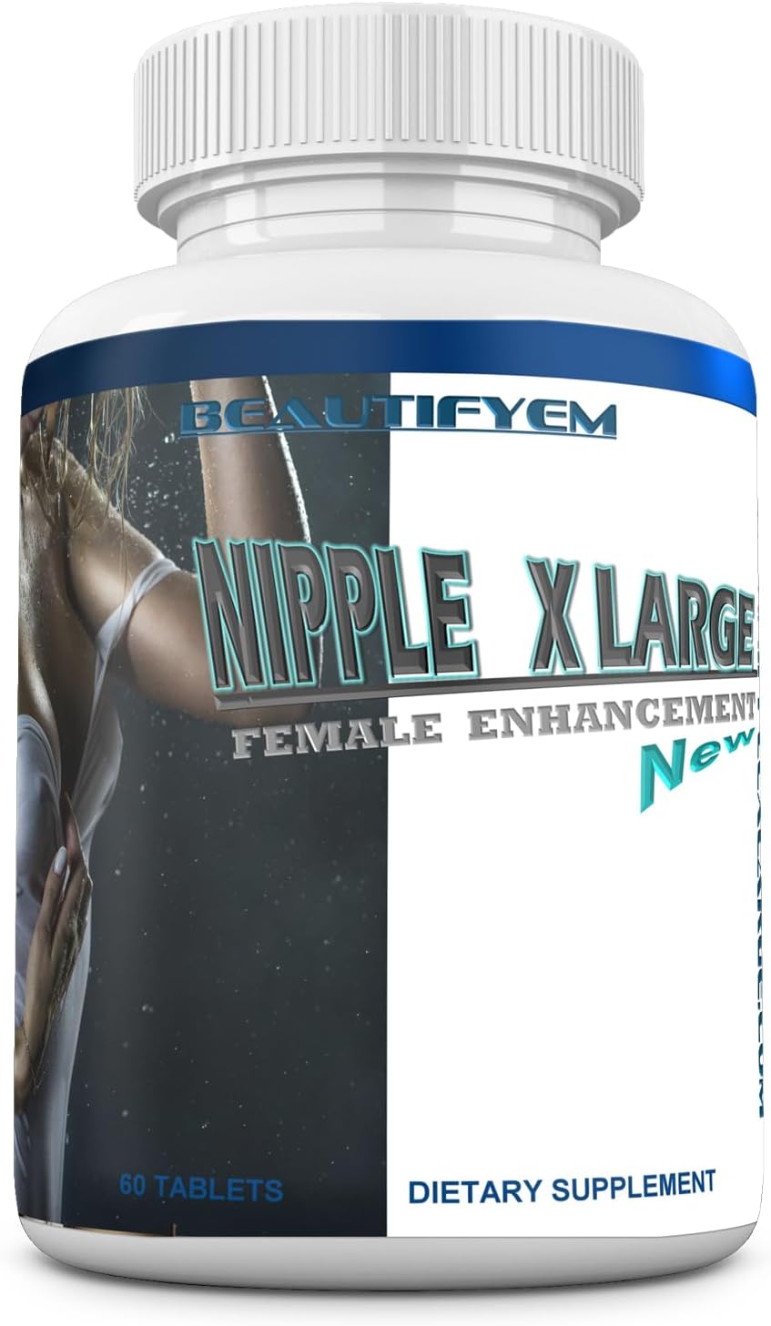Nipple X-Large Supplement - Enhance Size and Firmness of Nipples and Breasts - 60 Tablets