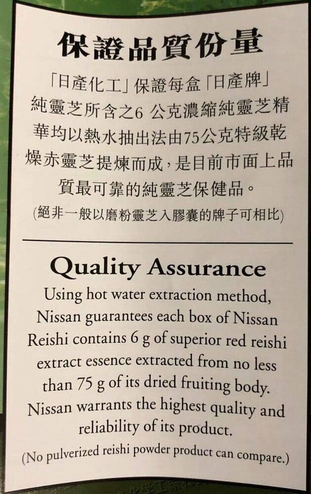 Nissan Reishi Mushroom Supplement by IM RIZKI - Natural Immune Support Formula for Health and Wellness