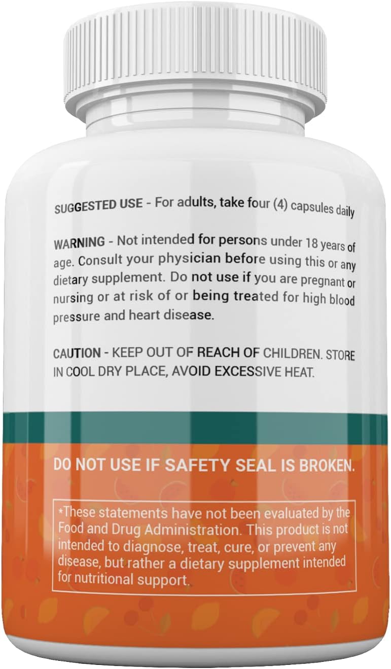 Nitric Oxide Complex Supplement 2 Bottles - 3500mg L-Arginine HCL AKG Citrulline Malate - 240 Capsules Total