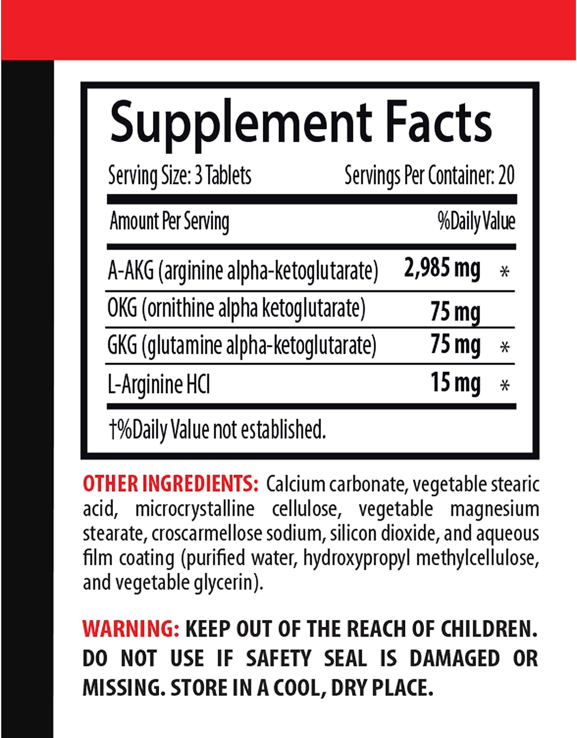 Nitric Oxide Pre Workout Muscle Pills 2400mg - Recovery Supplement for Men - Muscle Relaxer for Back Pain - Builder for Men - 60 Capsules