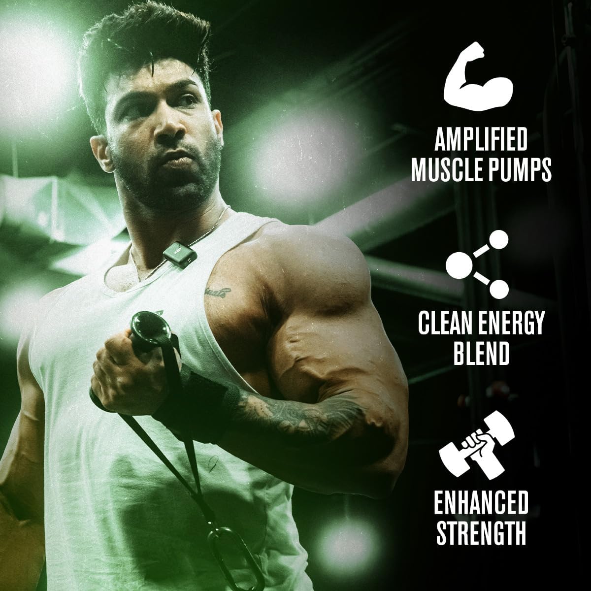 NITROSURGE Pre Workout Supplement by Jacked Factory - Boost Energy, Strength, Focus, and Pumps - Beta Alanine & NO Booster Powder - Cherry Limeade, 30 Servings