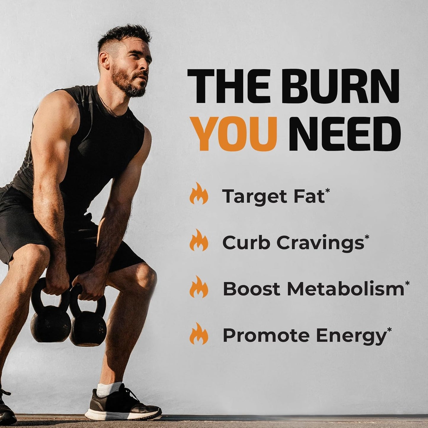 Nobi Nutrition Burn Pro 7-in-1 Thermogenic Metabolism Booster for Weight Management and Energy Support - 60ct