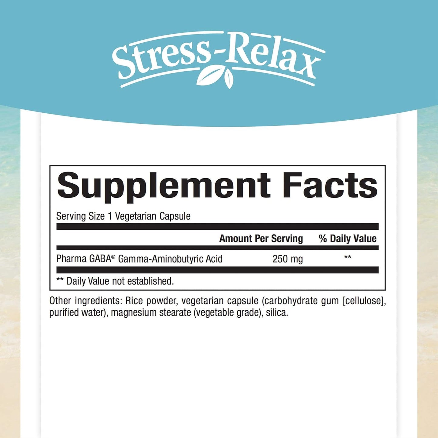 Non-Drowsy Stress Support: Natural Factors Pharma GABA 250mg, 60 Vegetarian Capsules for Relaxation and Mental Focus