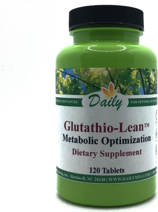 Non-GMO Daily Glutathio-Lean™ with N-Acetyl Cysteine, L-Glycine, and L-Leucine - 120 Tablets