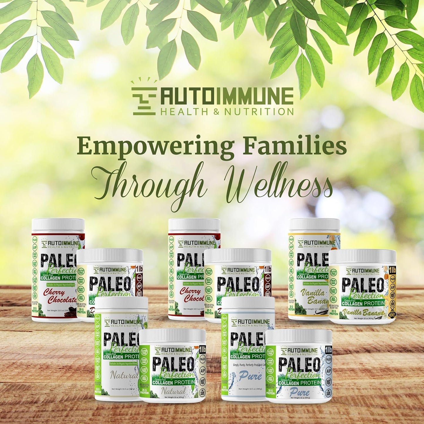 Non GMO Grass-Fed Beef Collagen Protein Powder for Autoimmune Health & Nutrition - 1 lb - Women & Men - Soy, Gluten, Dairy Free