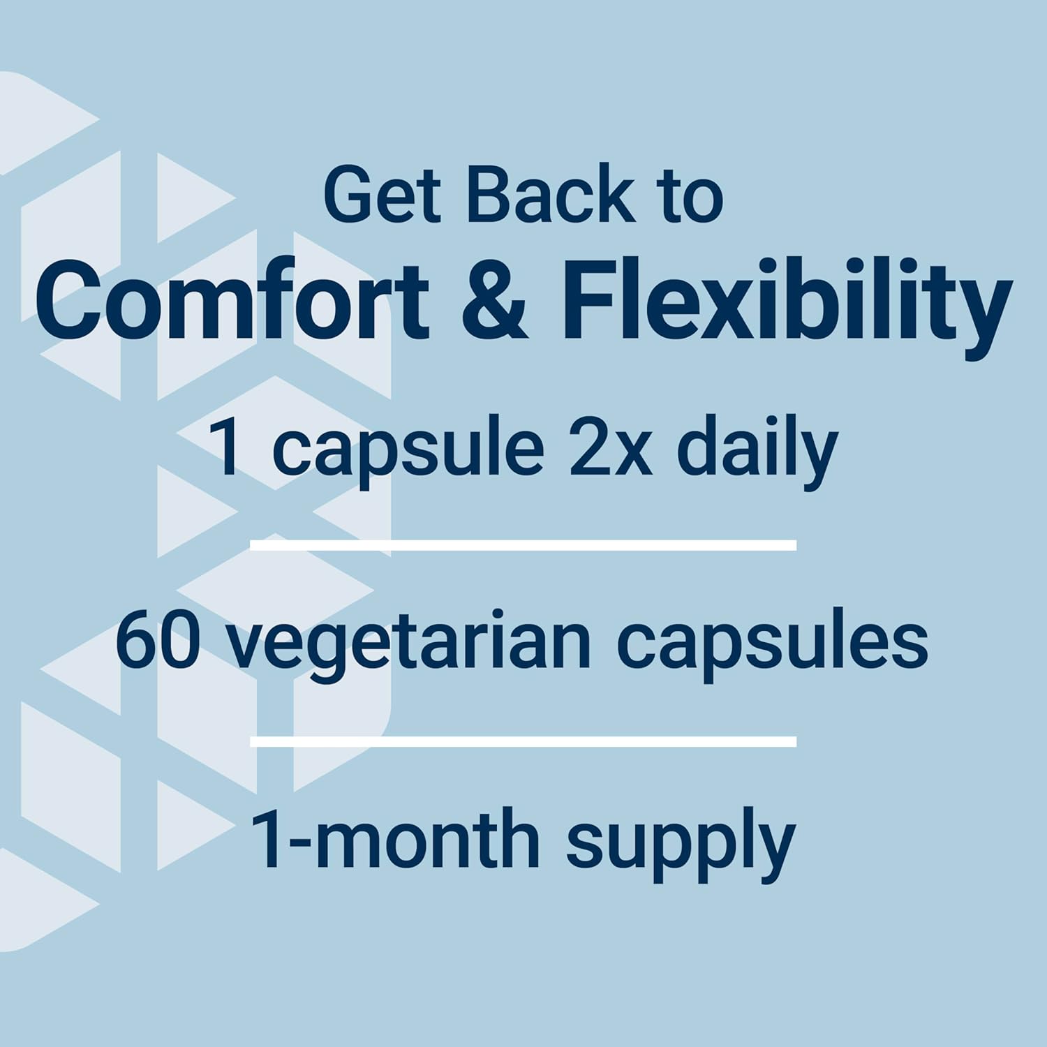 Non-GMO Lower Back Relief Capsules with Chinese Chaste Tree and Ginger Extract - 60 Vegetarian Capsules for Discomfort and Stiffness