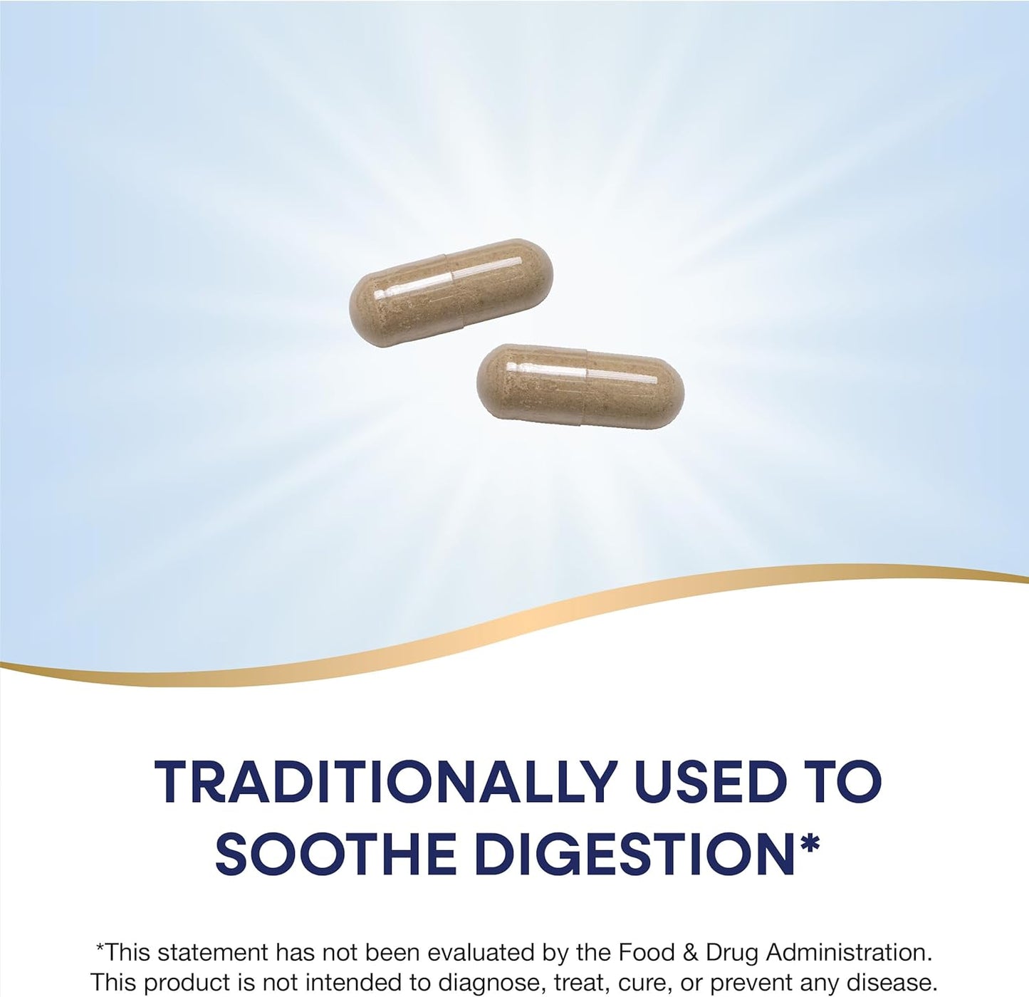 Non-GMO Marshmallow Root Capsules for Digestive Support - Vegan Friendly Supplement by Nature's Way