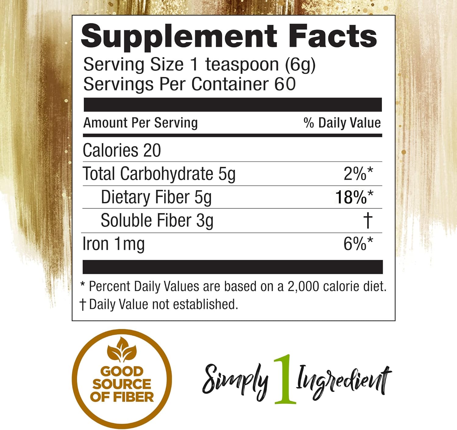 Non-GMO Psyllium Fiber Powder 360g - Vegan Keto-Friendly Supplement for Digestive Health