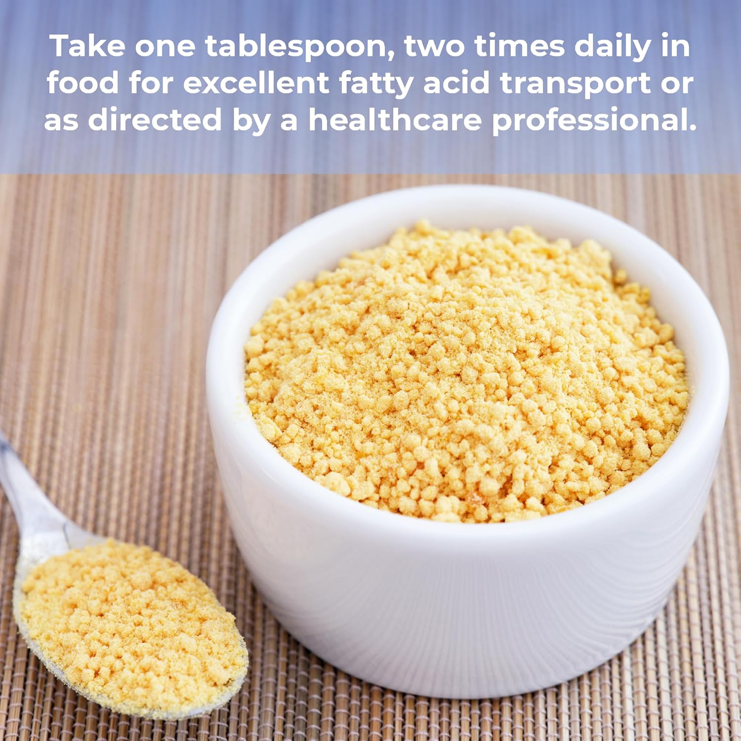 Non GMO Soy Lecithin Granules for Baking - Brain & Nerve Support Supplement - 10 oz