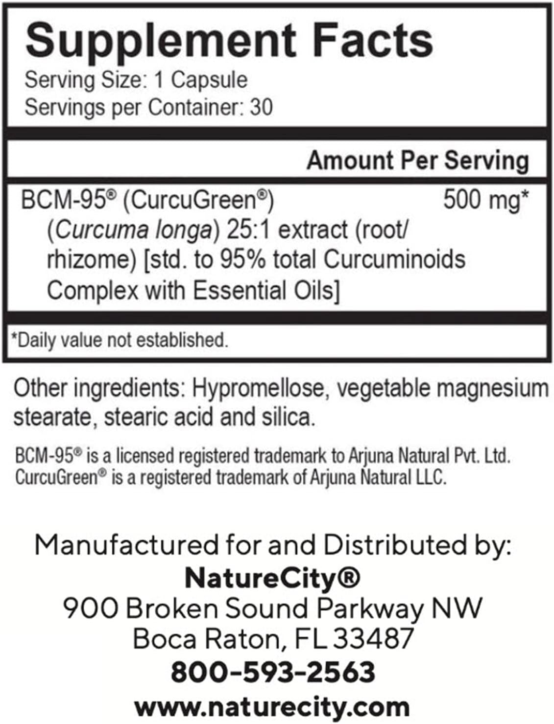 Non-GMO True-Curcumin Turmeric Supplement Capsules for Joint Support with Up to 700% Increased Absorption - 60 Day Supply