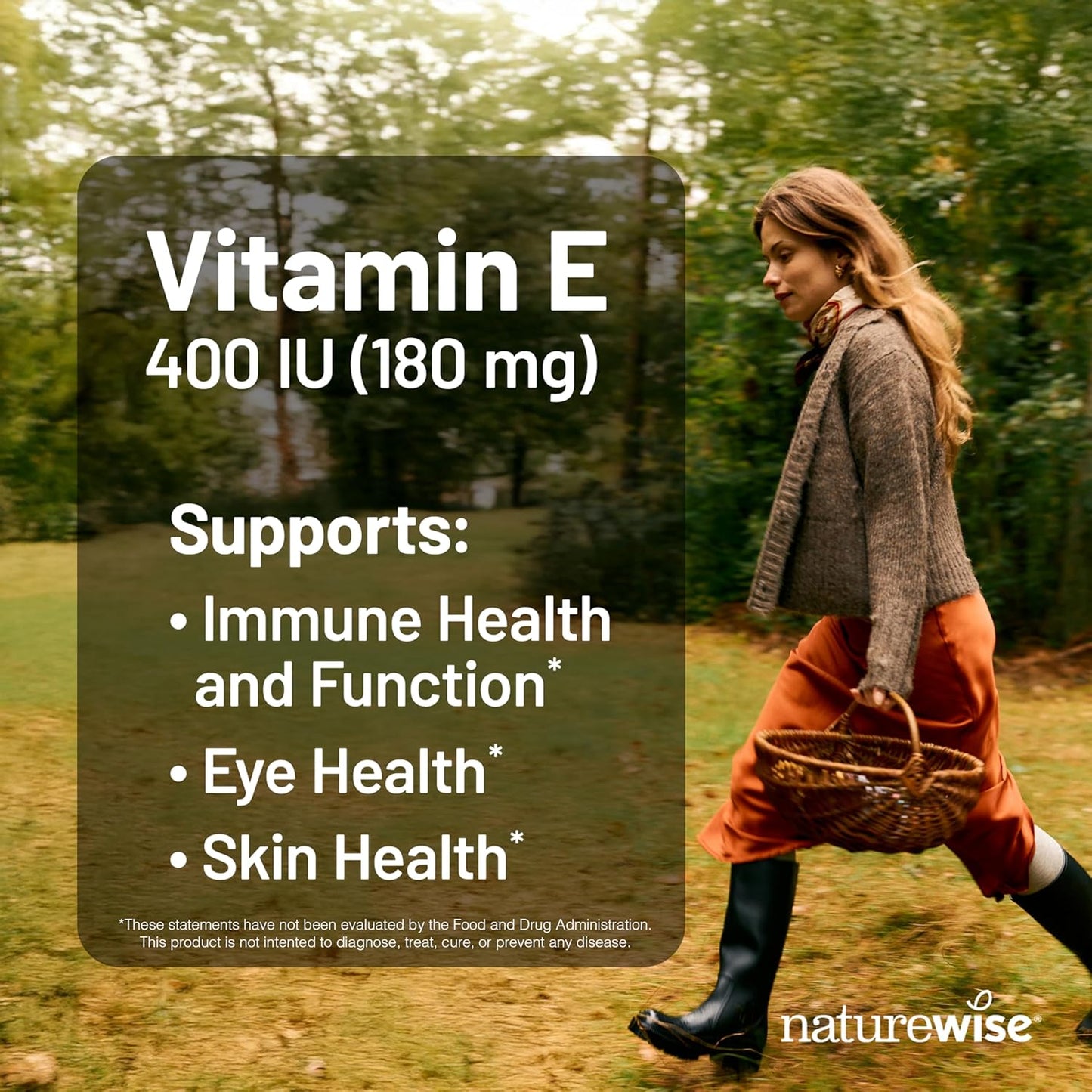 Non-GMO Vitamin E 400 IU Softgels (180mg DL-Alpha) - Antioxidant Supplement for Skin, Heart, Eye, Immune Health - 200 Count