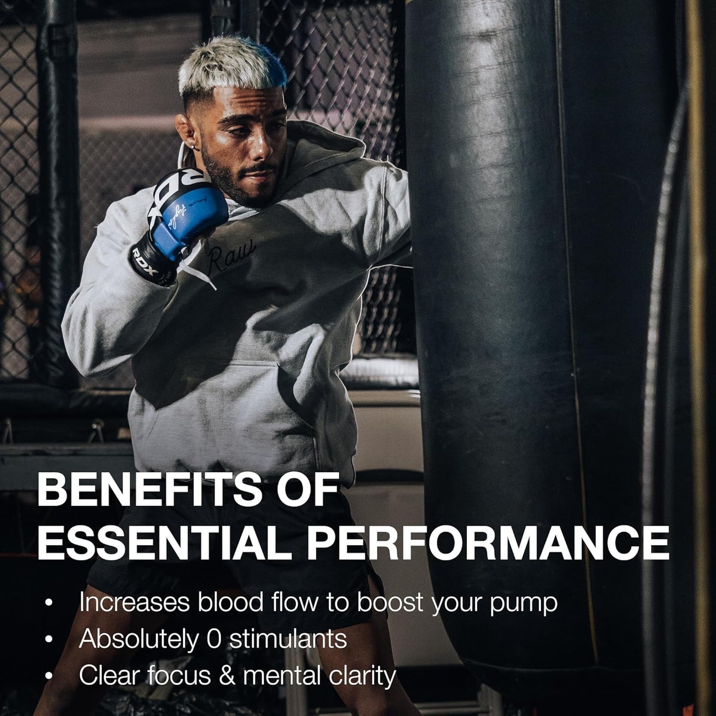 Non-Stimulant Pre-Workout Powder for Endurance, Strength, and Focus - Sour Watermelon Flavor with Creatine Monohydrate, L-Citrulline, and Beta Alanine