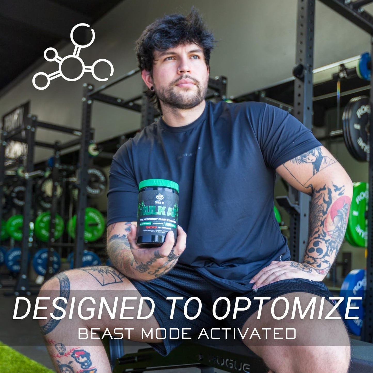 Non-Stimulant Pre-Workout Pump Formula for Improved Circulation, Endurance, and Muscle Power Output - Dietary Supplement for Faster Recovery and Bigger Gains