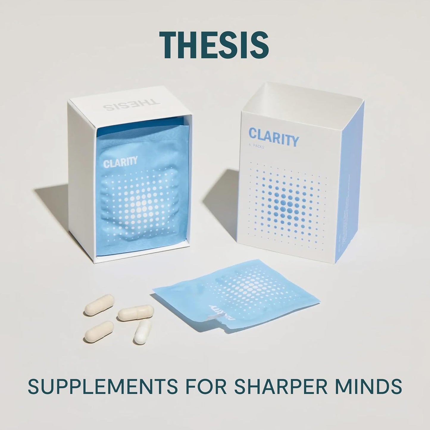 Nootropic Focus Supplements with Lion's Mane & Alpha GPC - Brain Support for Enhanced Clarity & Concentration (12 Servings)