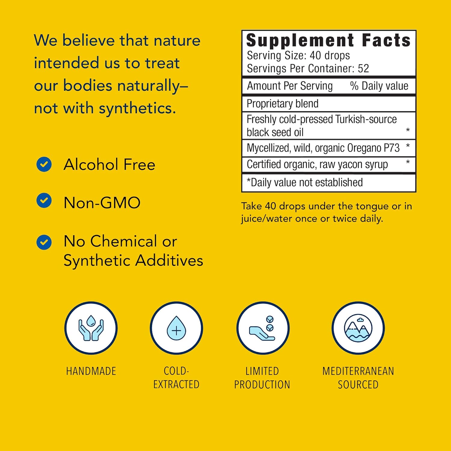 NORTH AMERICAN HERB & SPICE Black Seed Oil Absorb-Max TQ - Immune & Digestive Support - 2 fl. oz. - Sublingual Drops