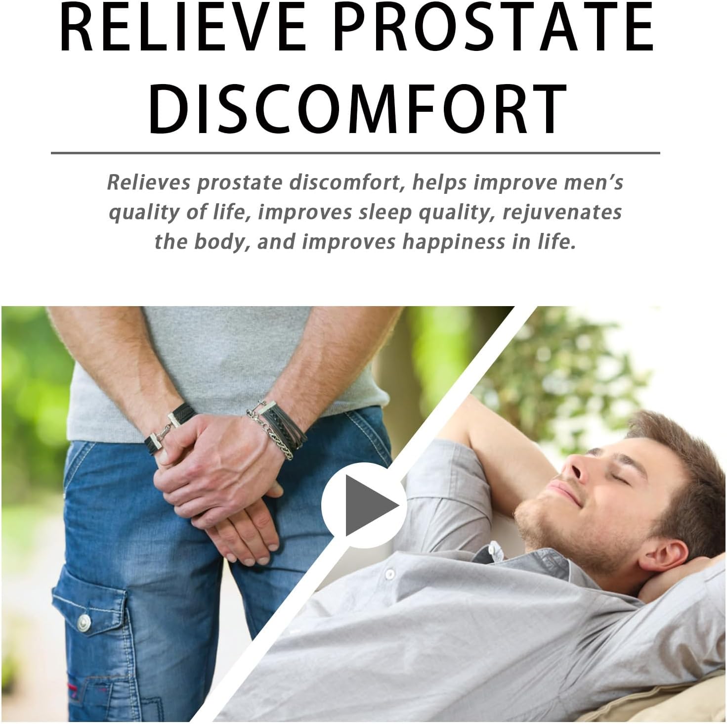 North Moon Prostate Herbal Capsules - 100% Natural Prostate Health Supplement (20 PCS/2 Bottles)