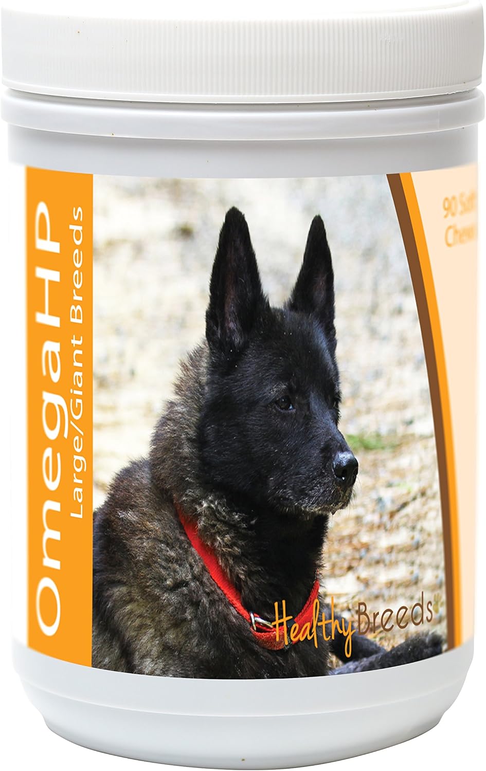 Norwegian Elkhound Omega HP Fatty Acid Soft Chews for Skin & Coat, 90 Count - Healthy Breeds