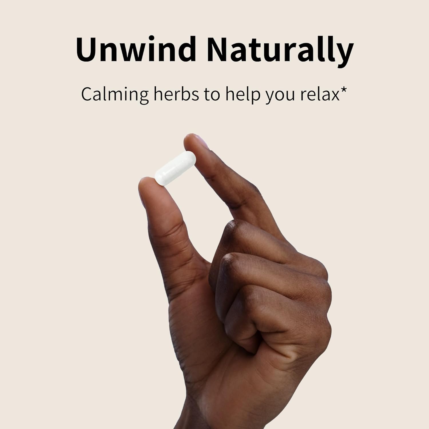 Nourished Naturals Calm and Sleep Capsules with Ashwagandha and Chamomile - 180 Capsules for Deep Sleep and Stress Relief