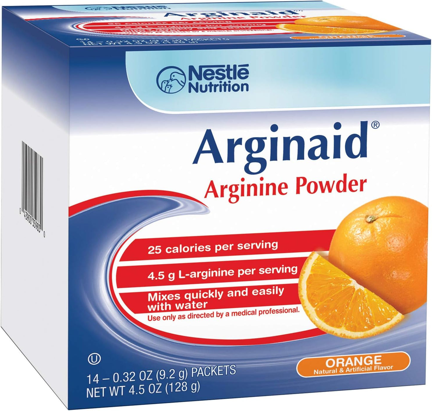 Novartis Nutrition Arginaid Orange Packets - Box of 14 (9.2g)