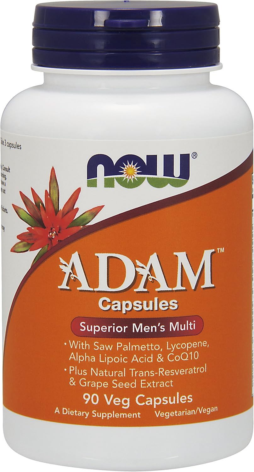 Now Foods ADAM Superior Men's Multivitamin - 90 Vegetarian Capsules