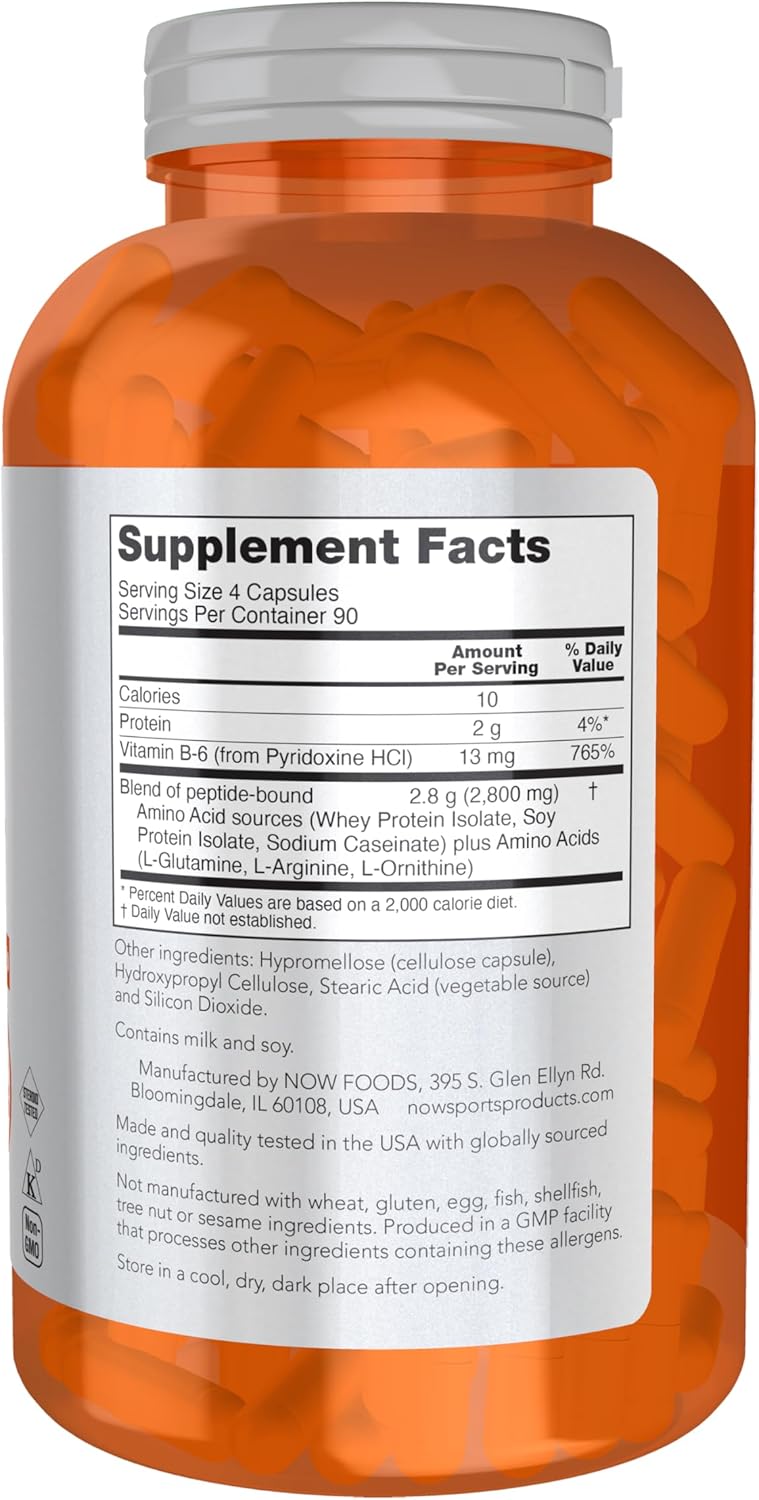 Now Foods Amino Complete 360 Count x 2 - Essential Amino Acid Supplement