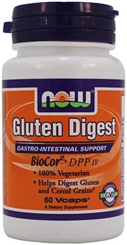 Now Foods Gluten Digest Gastrointestinal Support - 60 Vcapsules (2 Pack)