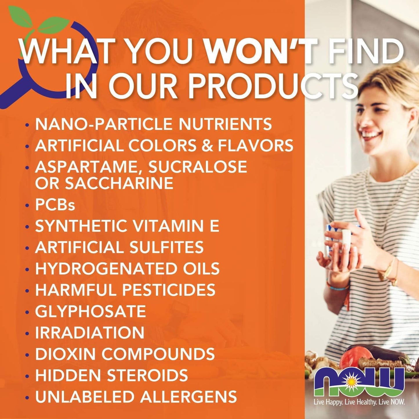 NOW Foods L-Glutamine 500mg - 300 Vegan Capsules - Non-GMO Supplement