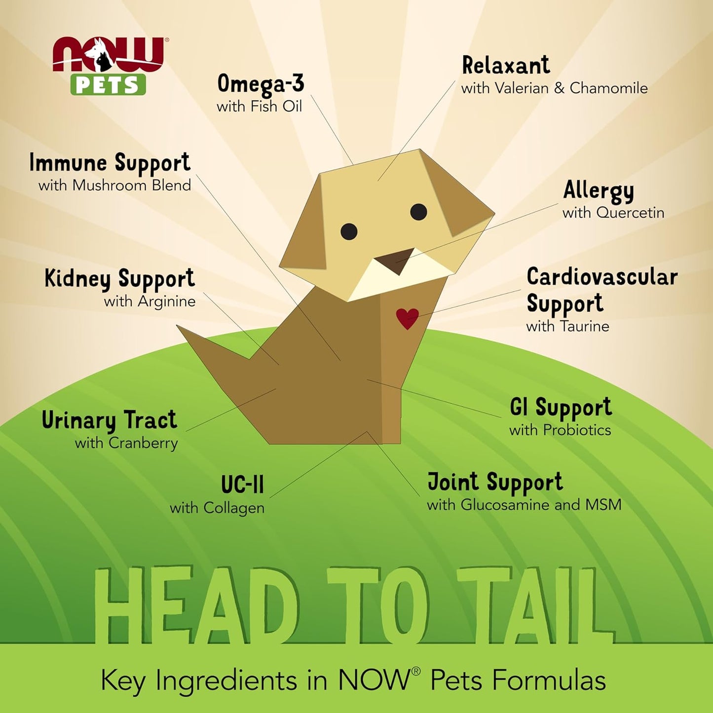 NOW Foods L-Lysine Powder Supplement for Cats, 8-Ounce - NASC Certified Pet Health Formula