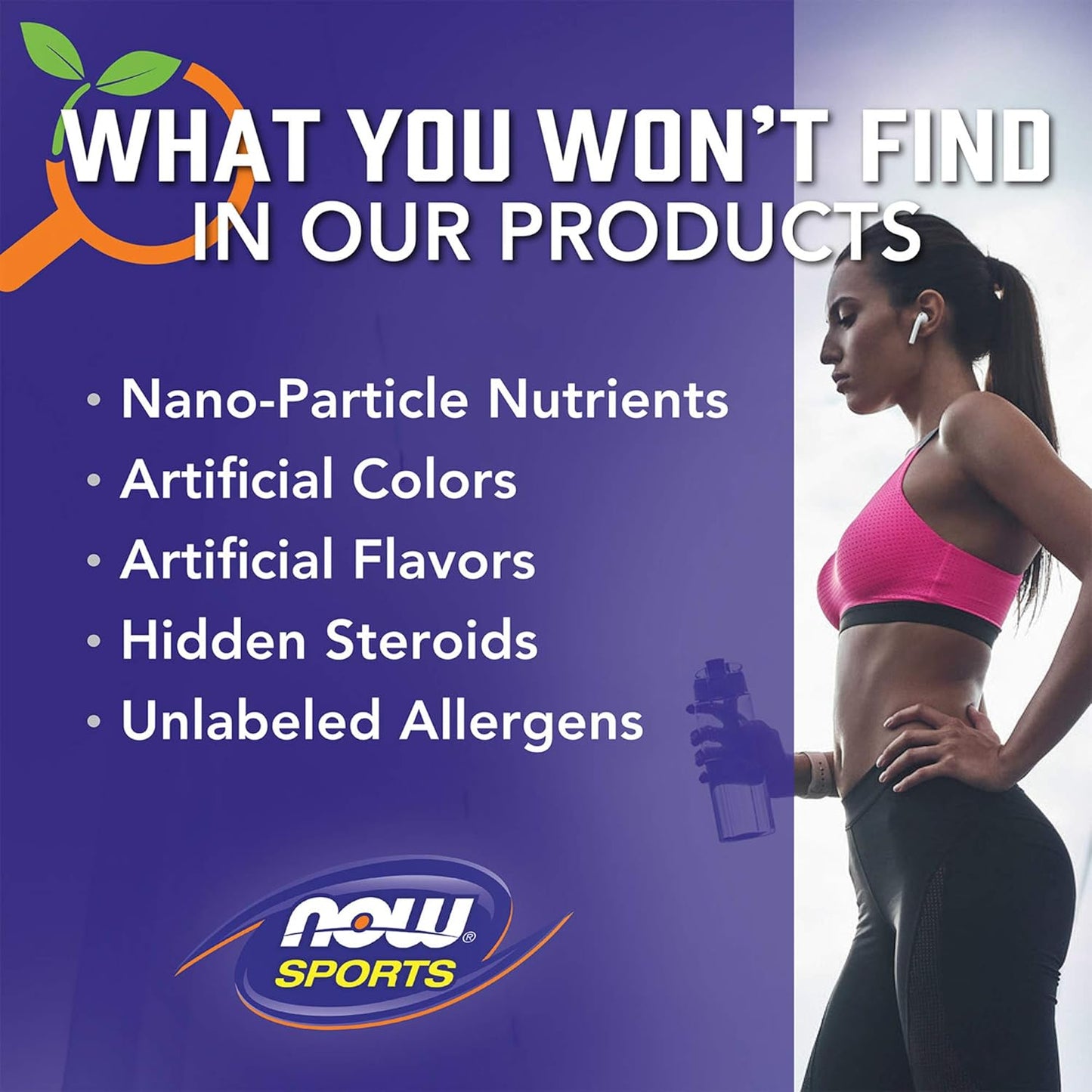 NOW Foods Sports Nutrition BCAA Supplement, 120 Vegetarian Capsules with Leucine, Isoleucine, and Valine