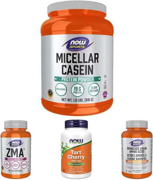 NOW Sports Hard Training Day Stack by NOW Foods - Ultimate Performance Supplements for Intense Workouts