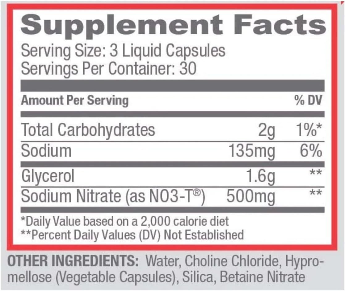 NOXygen Liquid Capsules: Nitric Oxide Pre-Workout Accelerator - Blood Flow & Oxygen Amplifier (90 Capsules)