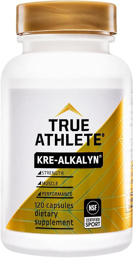 NSF Certified Buffered Creatine for Muscle Building & Performance (120 Capsules)
