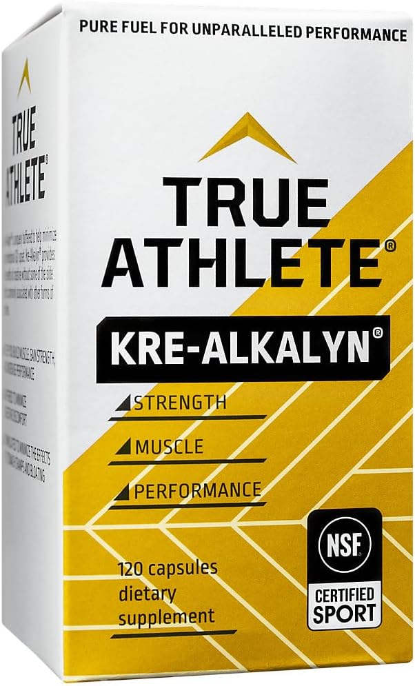 NSF Certified Buffered Creatine for Muscle Building & Performance (120 Capsules)